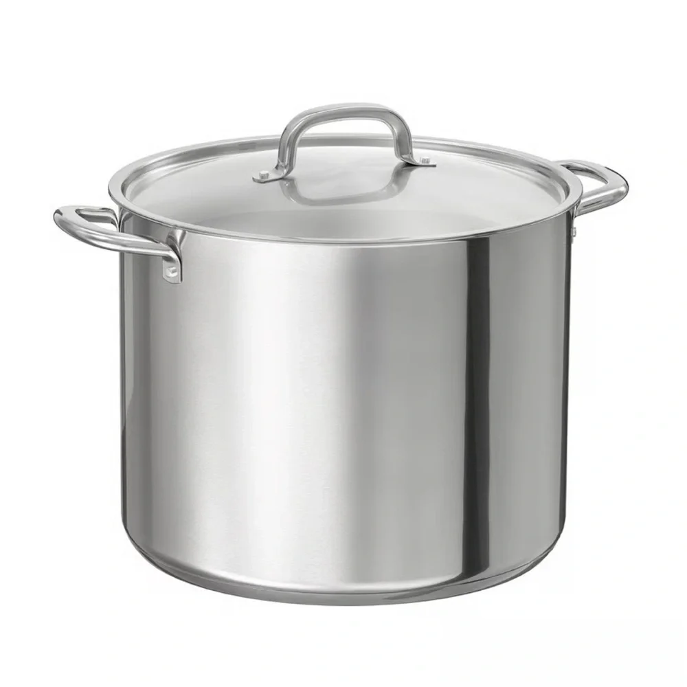 IKEA 365+ Stainless Steel Stock Pot 16 Qt Large Soup, Pasta, Seafood Boil Pot